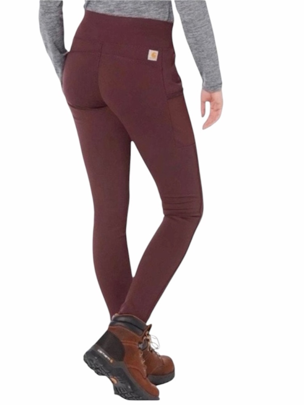 Carhartt | Women’s Maroon Workwear Utility Knit Pants Size XS